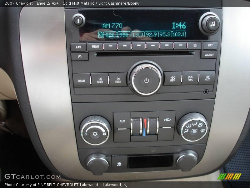 Gold Mist Metallic / Light Cashmere/Ebony 2007 Chevrolet Tahoe LS 4x4