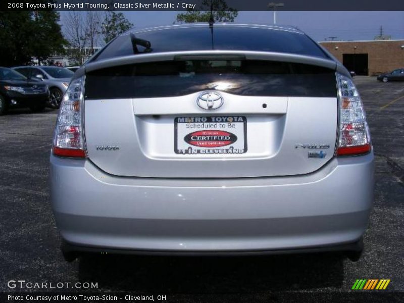 Classic Silver Metallic / Gray 2008 Toyota Prius Hybrid Touring