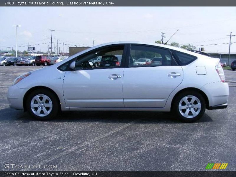 Classic Silver Metallic / Gray 2008 Toyota Prius Hybrid Touring