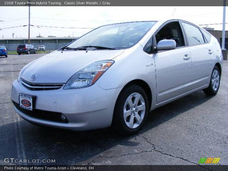 Classic Silver Metallic / Gray 2008 Toyota Prius Hybrid Touring