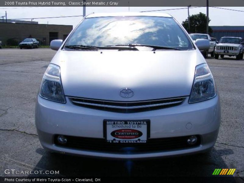 Classic Silver Metallic / Gray 2008 Toyota Prius Hybrid Touring