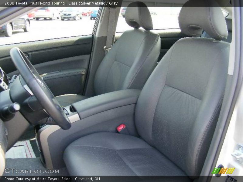 Classic Silver Metallic / Gray 2008 Toyota Prius Hybrid Touring