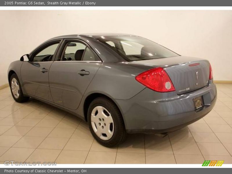 Stealth Gray Metallic / Ebony 2005 Pontiac G6 Sedan