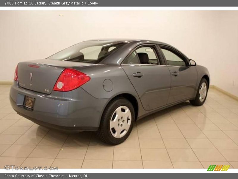 Stealth Gray Metallic / Ebony 2005 Pontiac G6 Sedan