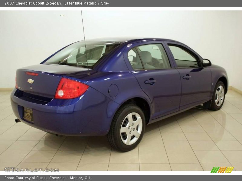 Laser Blue Metallic / Gray 2007 Chevrolet Cobalt LS Sedan