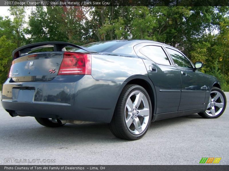 Steel Blue Metallic / Dark Slate Gray 2007 Dodge Charger R/T