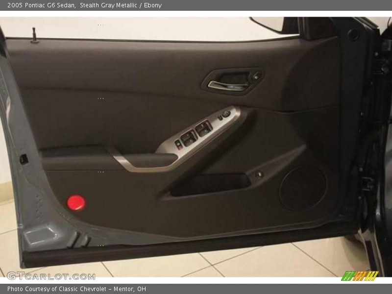 Stealth Gray Metallic / Ebony 2005 Pontiac G6 Sedan
