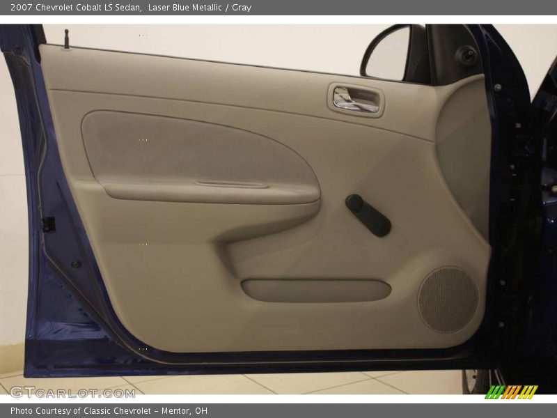 Laser Blue Metallic / Gray 2007 Chevrolet Cobalt LS Sedan