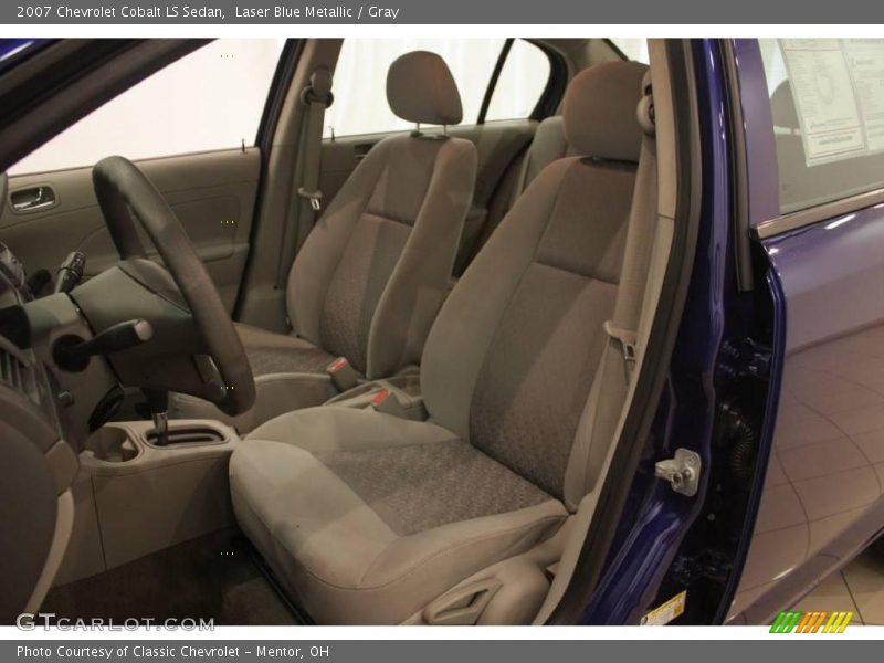 Laser Blue Metallic / Gray 2007 Chevrolet Cobalt LS Sedan