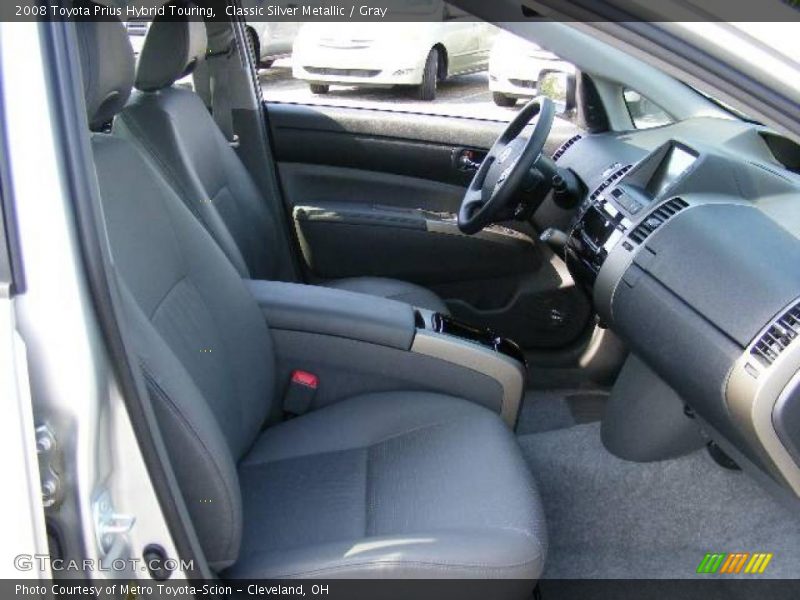 Classic Silver Metallic / Gray 2008 Toyota Prius Hybrid Touring