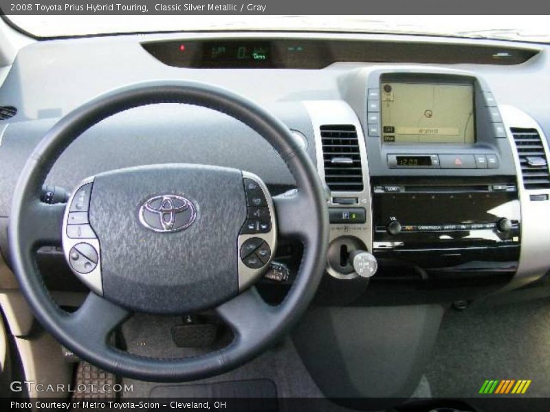 Classic Silver Metallic / Gray 2008 Toyota Prius Hybrid Touring
