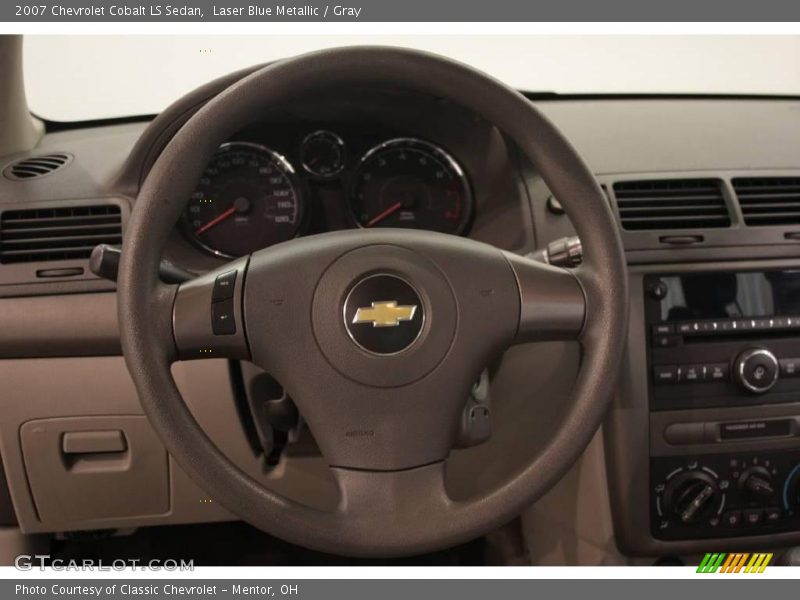 Laser Blue Metallic / Gray 2007 Chevrolet Cobalt LS Sedan