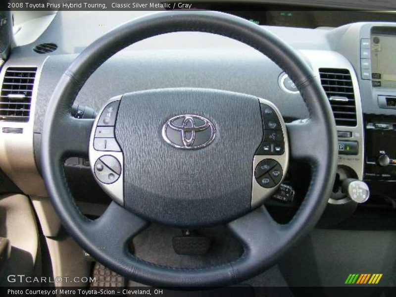 Classic Silver Metallic / Gray 2008 Toyota Prius Hybrid Touring