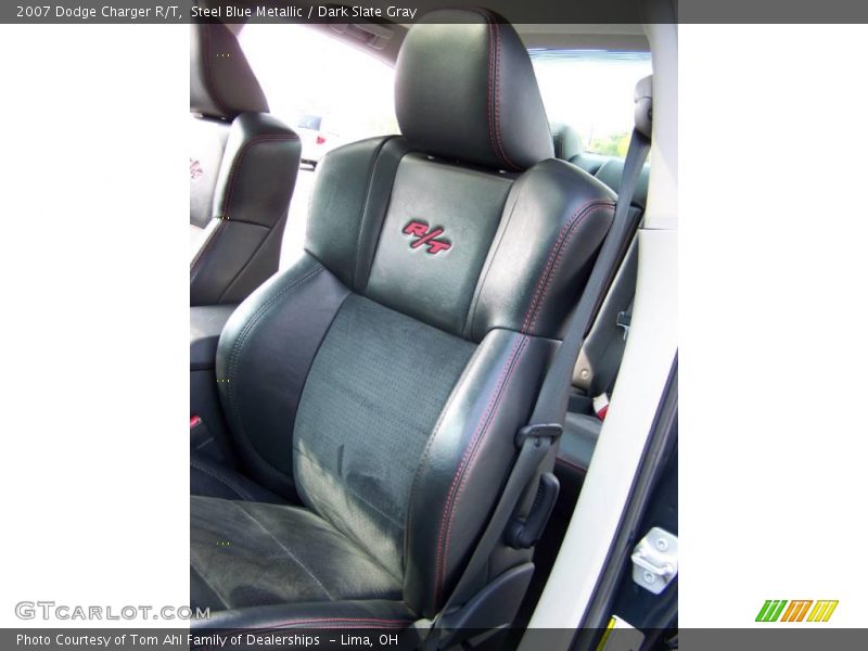 Steel Blue Metallic / Dark Slate Gray 2007 Dodge Charger R/T