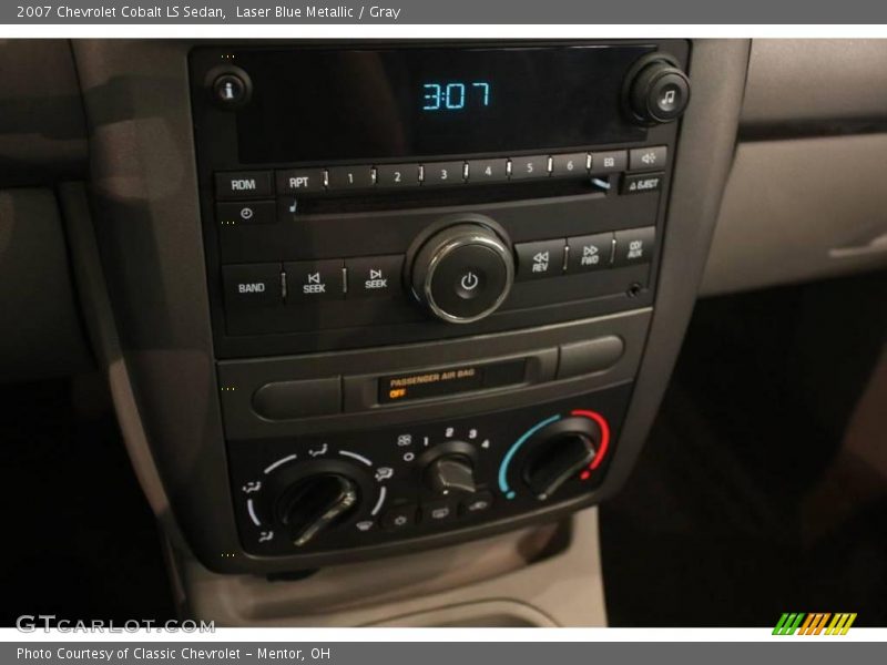 Laser Blue Metallic / Gray 2007 Chevrolet Cobalt LS Sedan