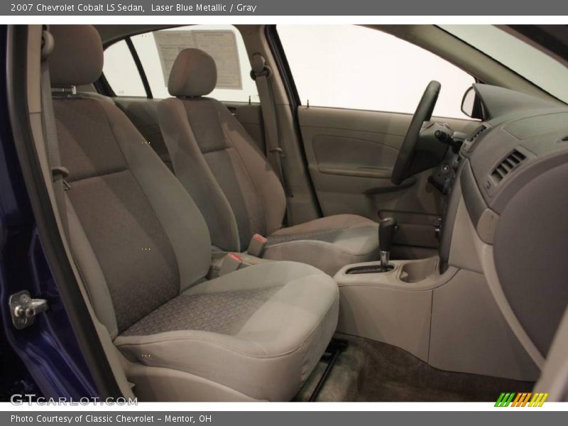 Laser Blue Metallic / Gray 2007 Chevrolet Cobalt LS Sedan