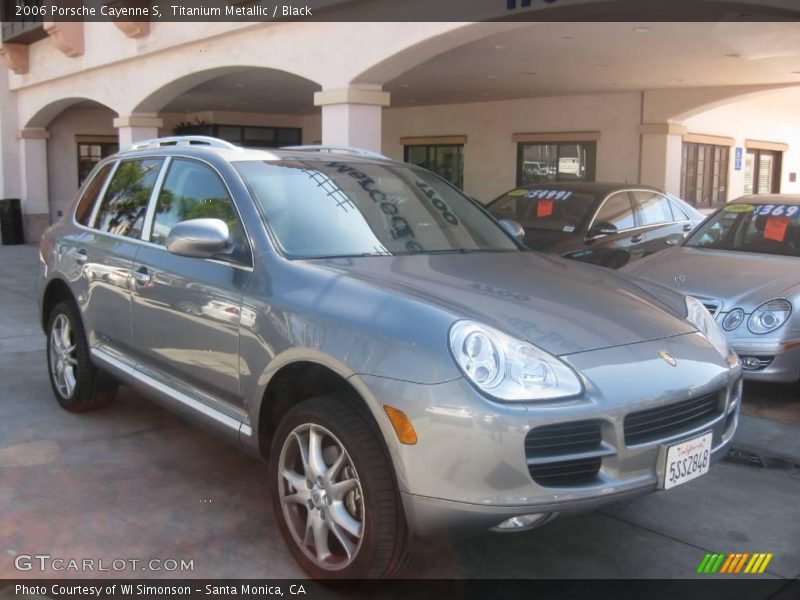 Titanium Metallic / Black 2006 Porsche Cayenne S