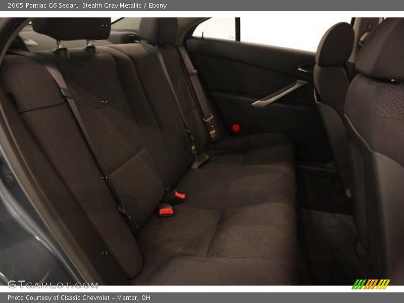 Stealth Gray Metallic / Ebony 2005 Pontiac G6 Sedan