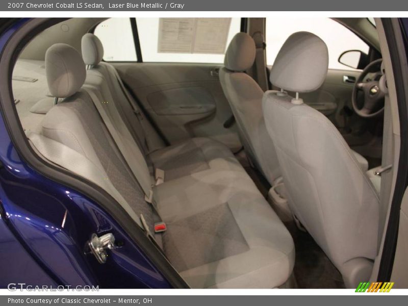 Laser Blue Metallic / Gray 2007 Chevrolet Cobalt LS Sedan