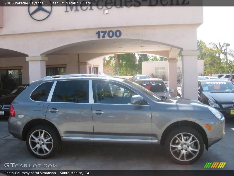 Titanium Metallic / Black 2006 Porsche Cayenne S