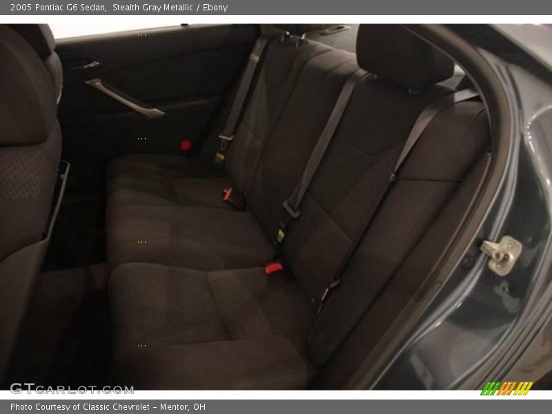 Stealth Gray Metallic / Ebony 2005 Pontiac G6 Sedan