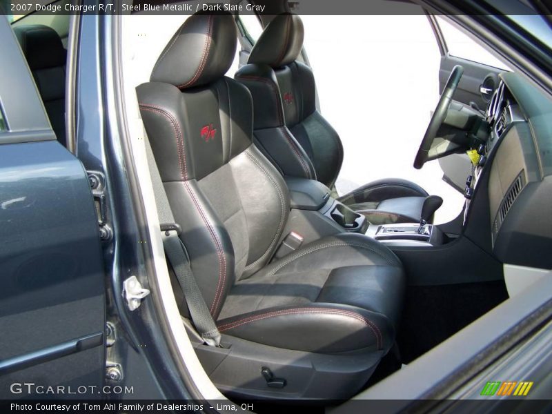 Steel Blue Metallic / Dark Slate Gray 2007 Dodge Charger R/T