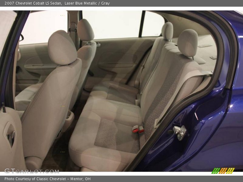 Laser Blue Metallic / Gray 2007 Chevrolet Cobalt LS Sedan