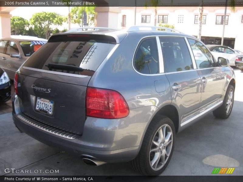 Titanium Metallic / Black 2006 Porsche Cayenne S