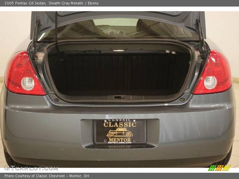 Stealth Gray Metallic / Ebony 2005 Pontiac G6 Sedan