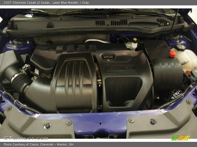 Laser Blue Metallic / Gray 2007 Chevrolet Cobalt LS Sedan