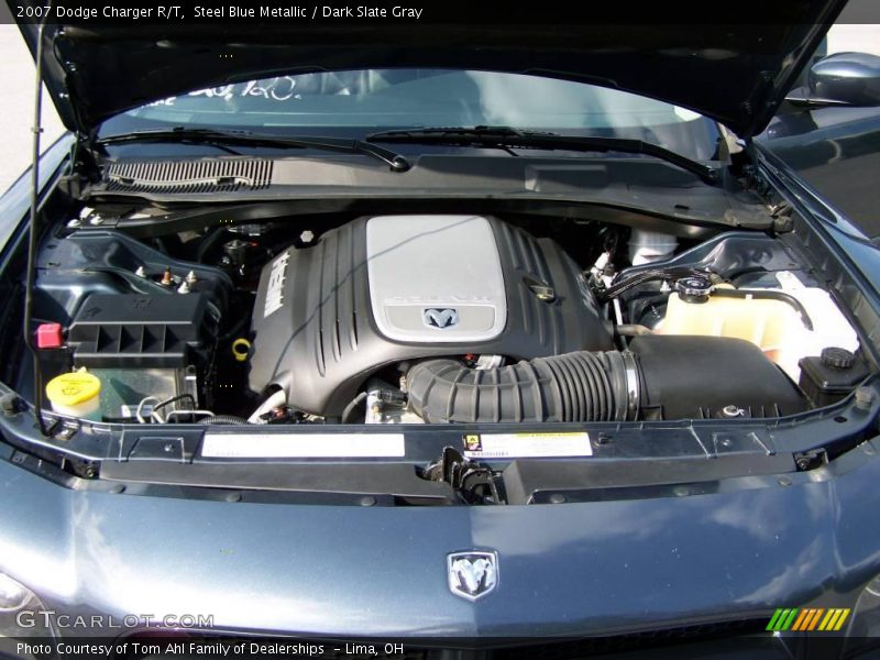 Steel Blue Metallic / Dark Slate Gray 2007 Dodge Charger R/T