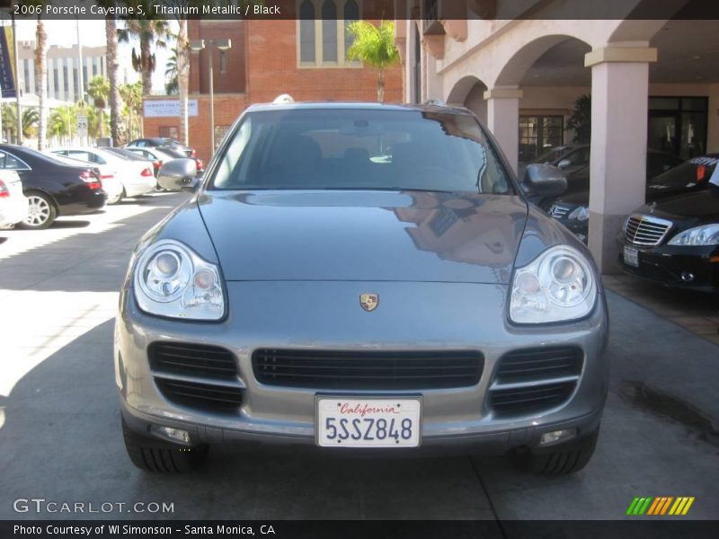 Titanium Metallic / Black 2006 Porsche Cayenne S