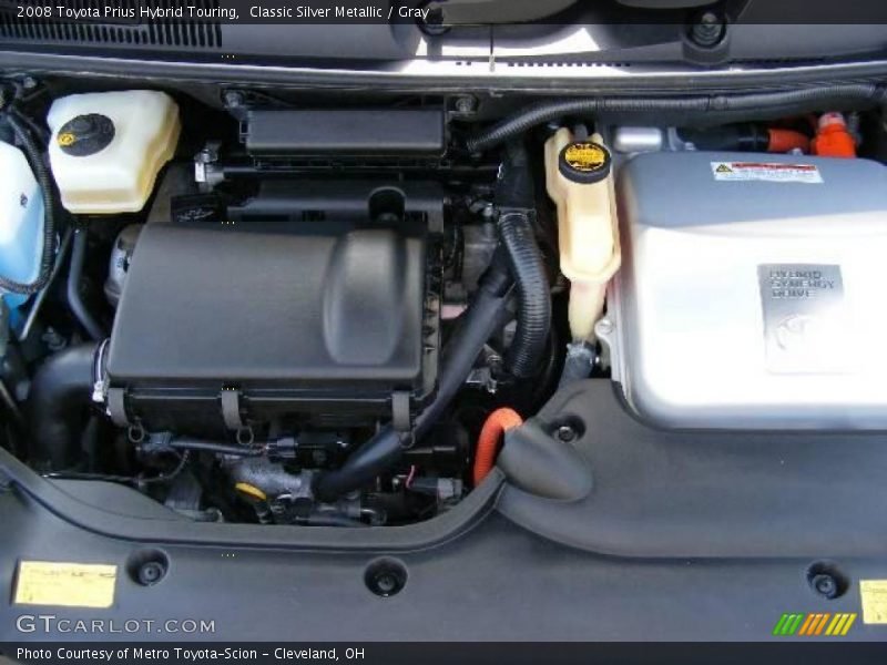 Classic Silver Metallic / Gray 2008 Toyota Prius Hybrid Touring