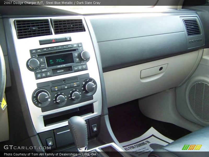 Steel Blue Metallic / Dark Slate Gray 2007 Dodge Charger R/T