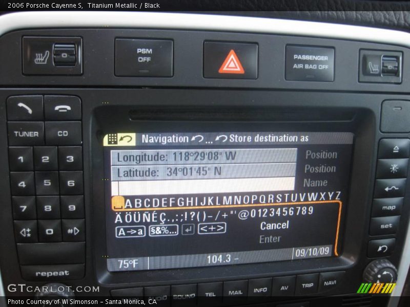 Titanium Metallic / Black 2006 Porsche Cayenne S