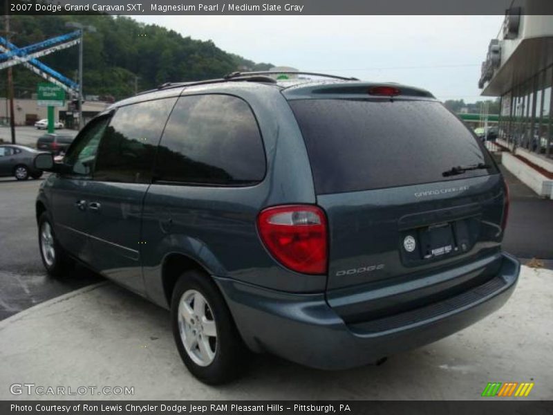 Magnesium Pearl / Medium Slate Gray 2007 Dodge Grand Caravan SXT