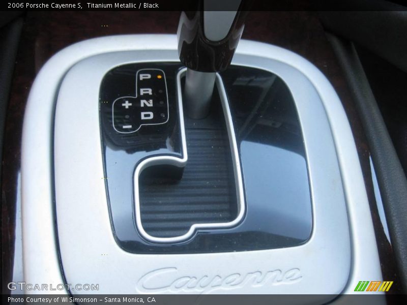 Titanium Metallic / Black 2006 Porsche Cayenne S