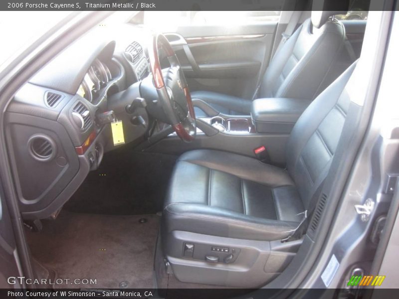 Titanium Metallic / Black 2006 Porsche Cayenne S