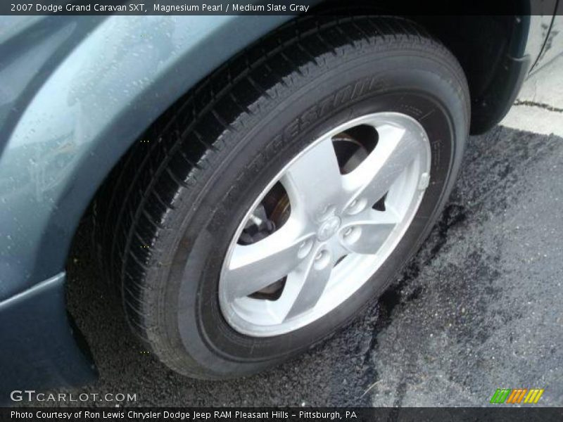Magnesium Pearl / Medium Slate Gray 2007 Dodge Grand Caravan SXT