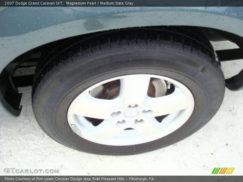 Magnesium Pearl / Medium Slate Gray 2007 Dodge Grand Caravan SXT