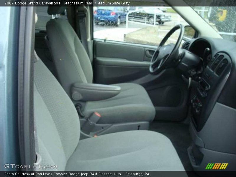 Magnesium Pearl / Medium Slate Gray 2007 Dodge Grand Caravan SXT