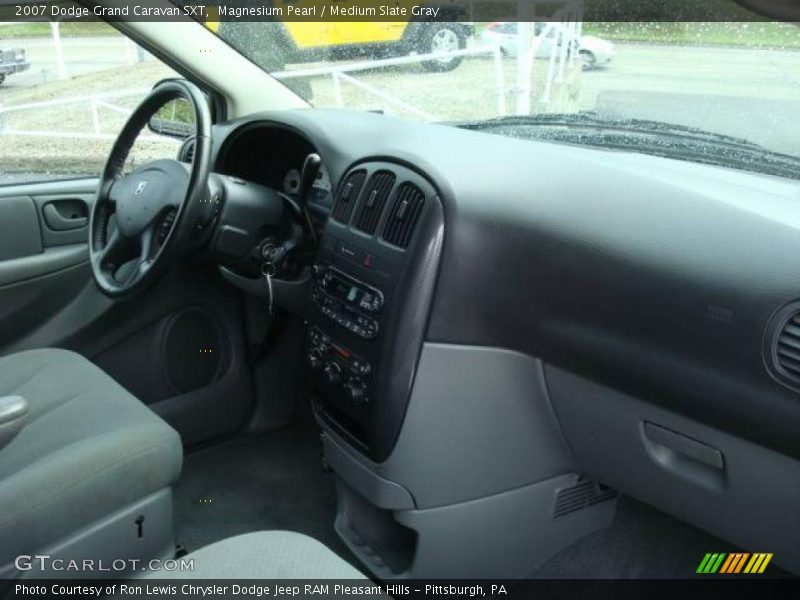 Magnesium Pearl / Medium Slate Gray 2007 Dodge Grand Caravan SXT