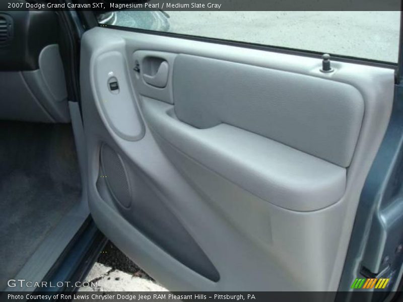 Magnesium Pearl / Medium Slate Gray 2007 Dodge Grand Caravan SXT