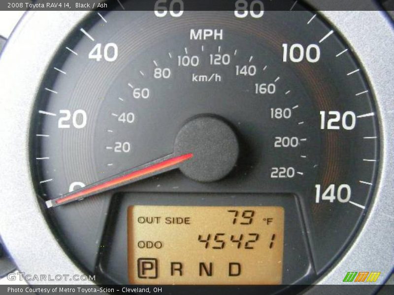 Black / Ash 2008 Toyota RAV4 I4