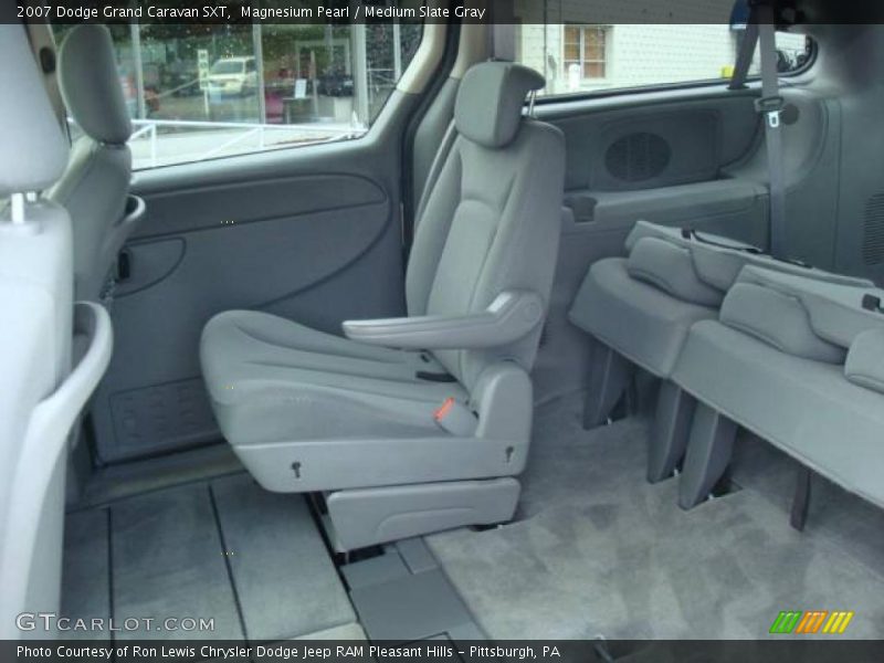 Magnesium Pearl / Medium Slate Gray 2007 Dodge Grand Caravan SXT