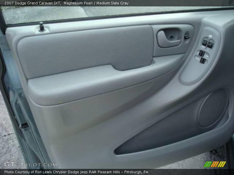 Magnesium Pearl / Medium Slate Gray 2007 Dodge Grand Caravan SXT
