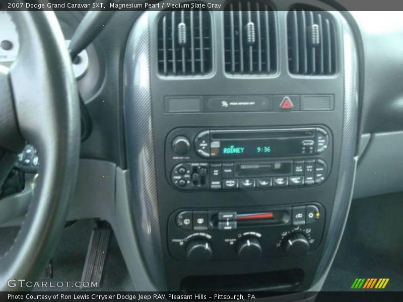 Magnesium Pearl / Medium Slate Gray 2007 Dodge Grand Caravan SXT