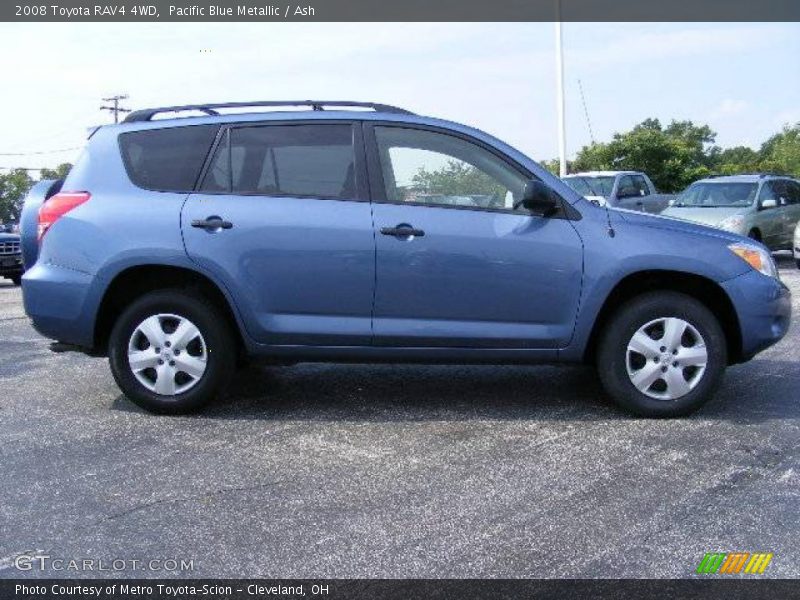 Pacific Blue Metallic / Ash 2008 Toyota RAV4 4WD