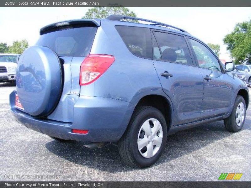 Pacific Blue Metallic / Ash 2008 Toyota RAV4 4WD