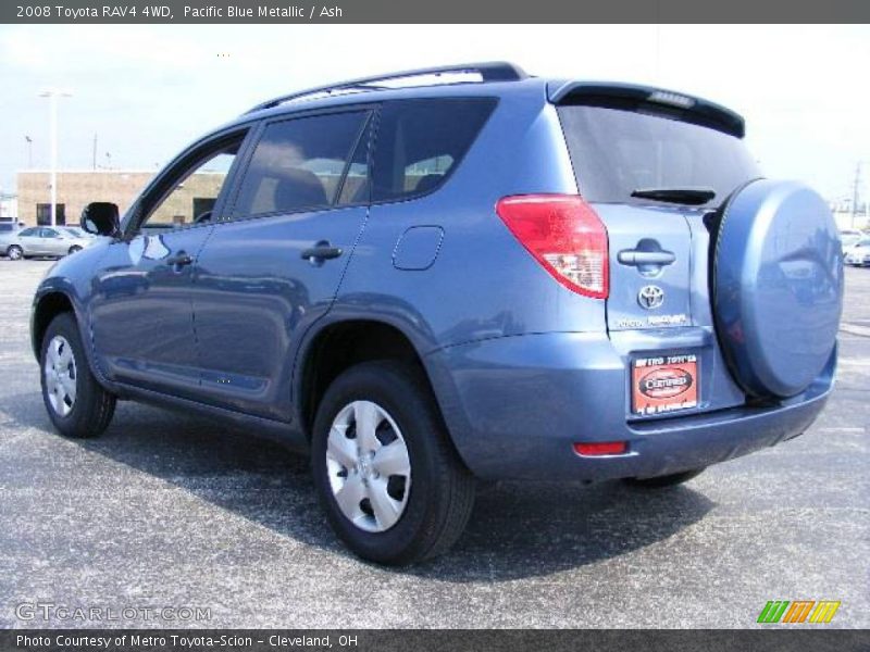 Pacific Blue Metallic / Ash 2008 Toyota RAV4 4WD